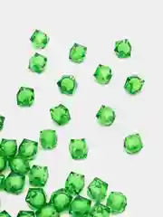 Лесной зеленый бусины для сумок акриловые кубики 10 мм, 500 гр, бусины для плетения квадратные, кубик