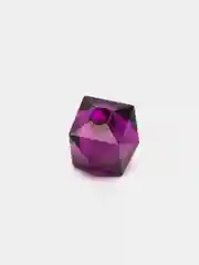 Фиолетовый бусины для сумок акриловые кубики 10 мм, 500 гр, бусины для плетения квадратные, кубик