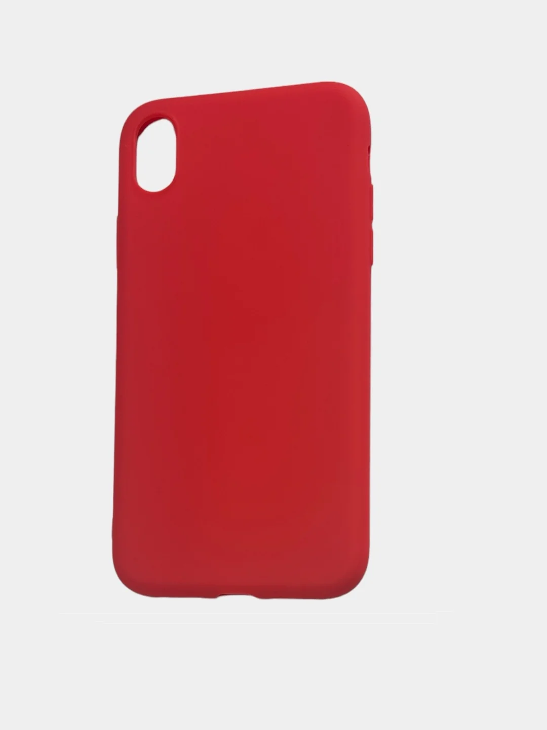 Красный силиконовый чехол TPU для Iphone XR