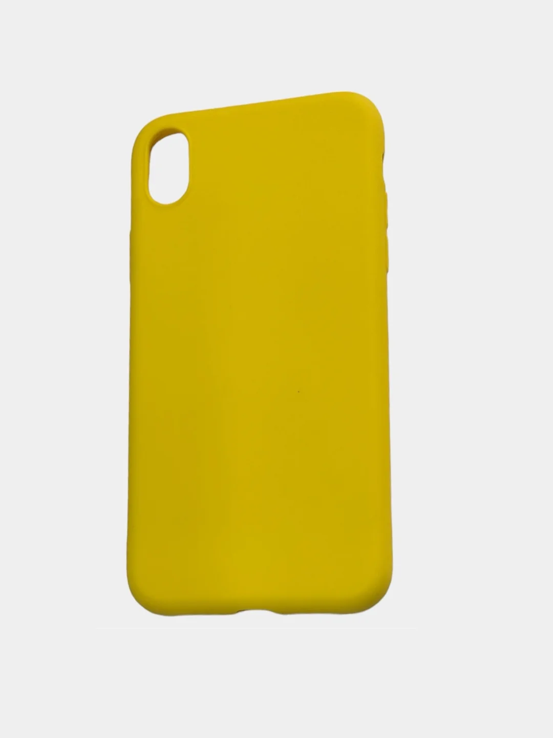 Желтый силиконовый чехол TPU для Iphone XR