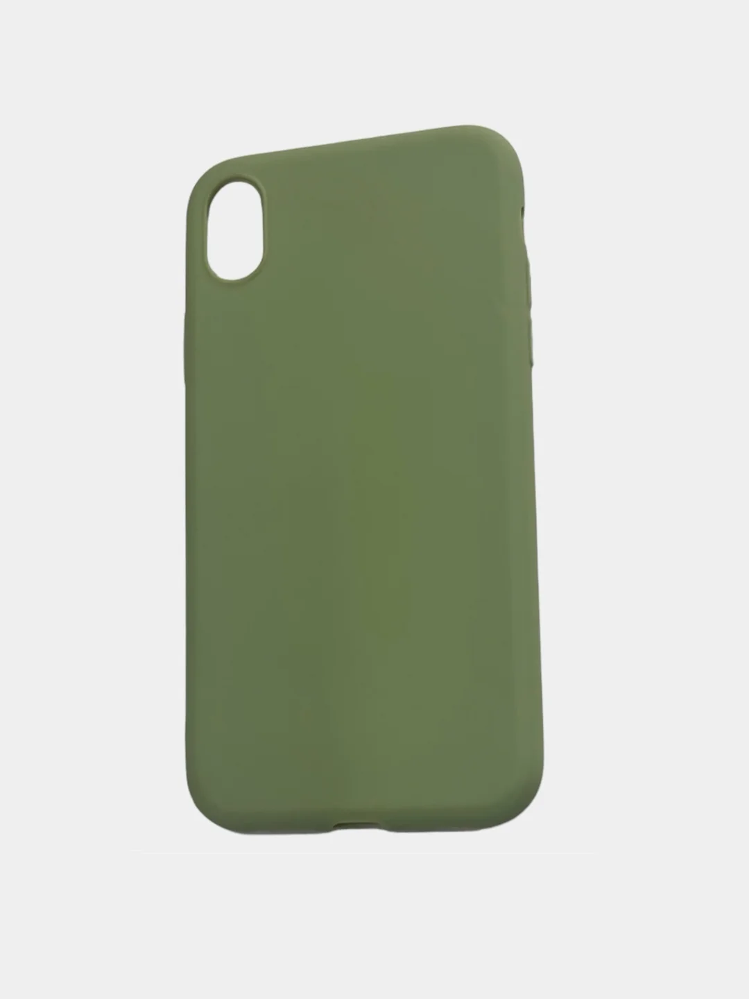 Зелёный хаки силиконовый чехол TPU для Iphone XR