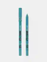 Карандаш для глаз гелевый Beauty Bomb Turbo, 02 Blue бирюзовый с матовым финишем, 1,3 г