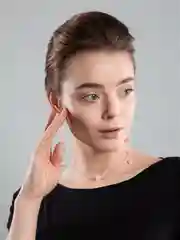 Длинные серьги асимметричные с кварцем
