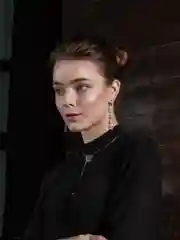 Длинные серьги с горным хрусталем
