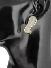 Длинные серьги Часы Сальвадора Дали