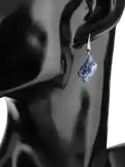 Серьги с лазуритом