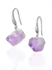 Серьги с аметистом