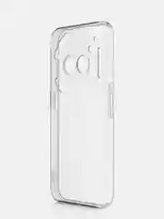 Прозрачный чехол для Nothing Phone (2a), (2a) Plus силиконовый ROSCO прозрачный, бортик- защита камер