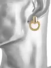 Стильные вечерние серьги