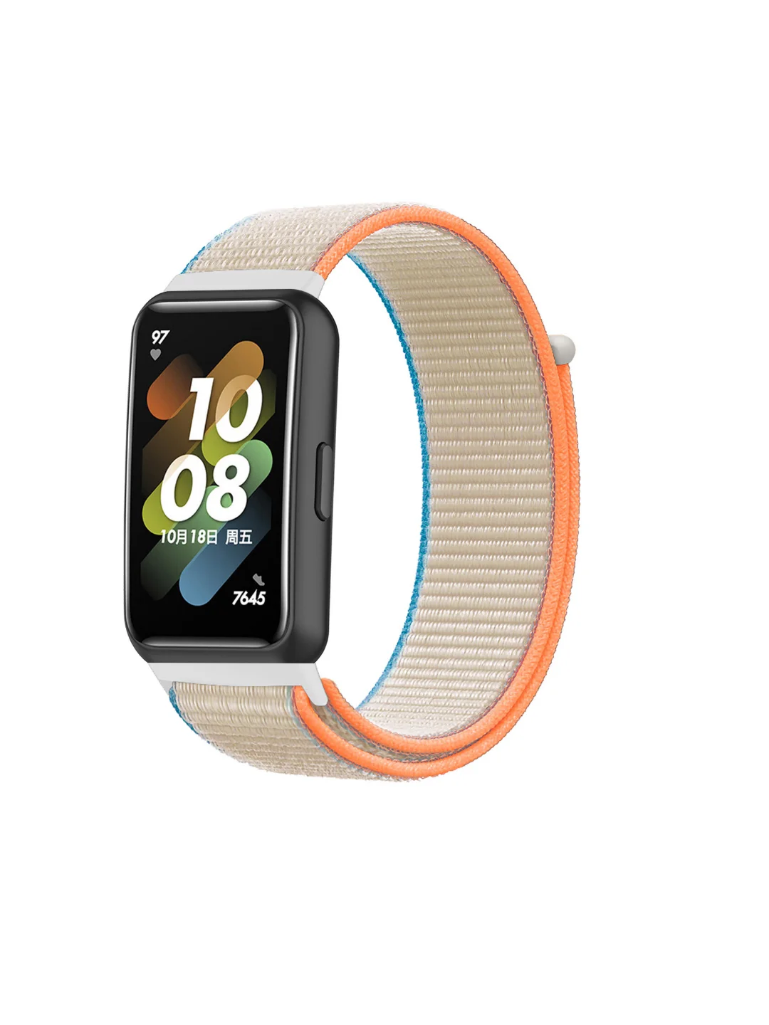 Бежевый нейлоновый ремешок для Huawei Honor Band 7