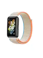 Бежевый нейлоновый ремешок для Huawei Honor Band 7