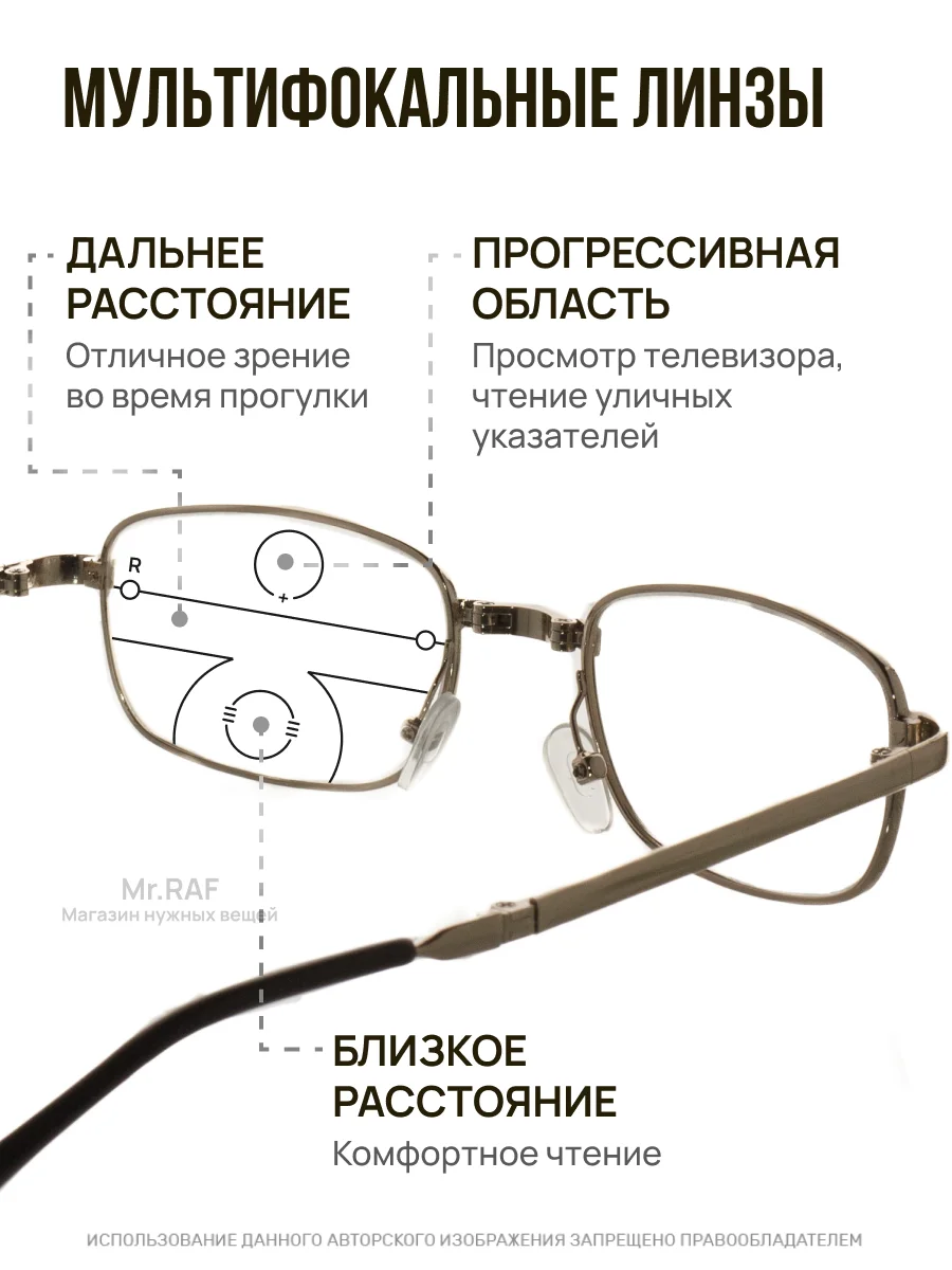 Готовые очки для зрения, складные очки с футляром, плюсовые +0,5 до +4,0, очки для чтения