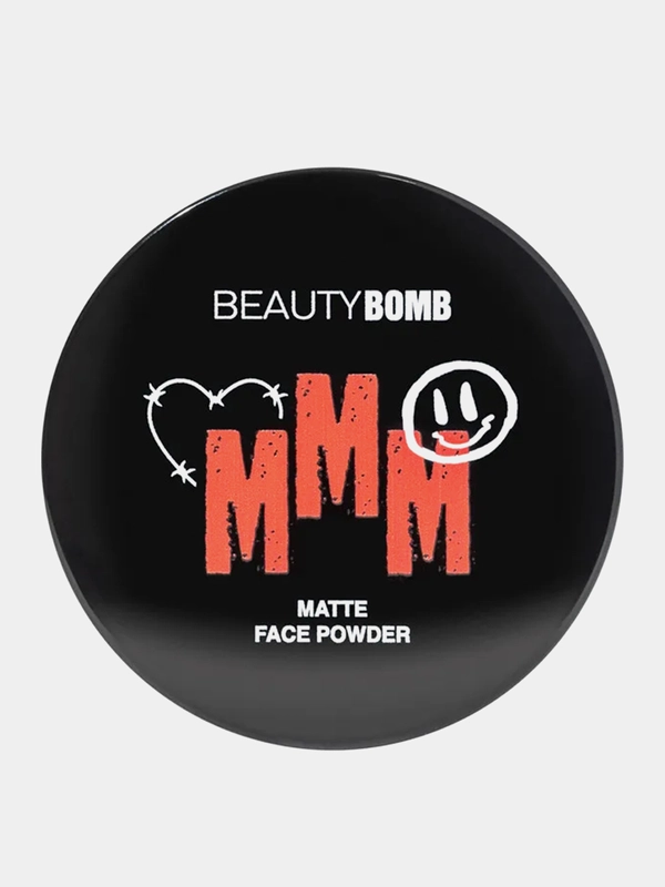 Матовая пудра для лица Beauty Bomb MMM, 01 светло-бежевый, 7,5 г