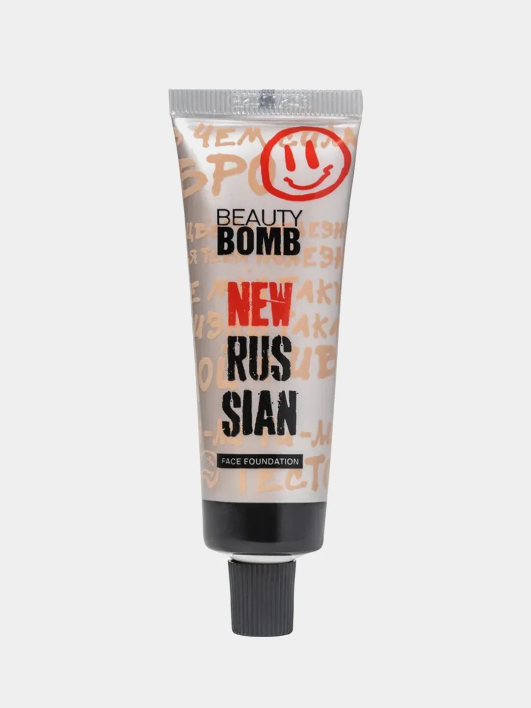 Тональная основа для лица Beauty Bomb New Russian, 02 темный песочный, 25 мл