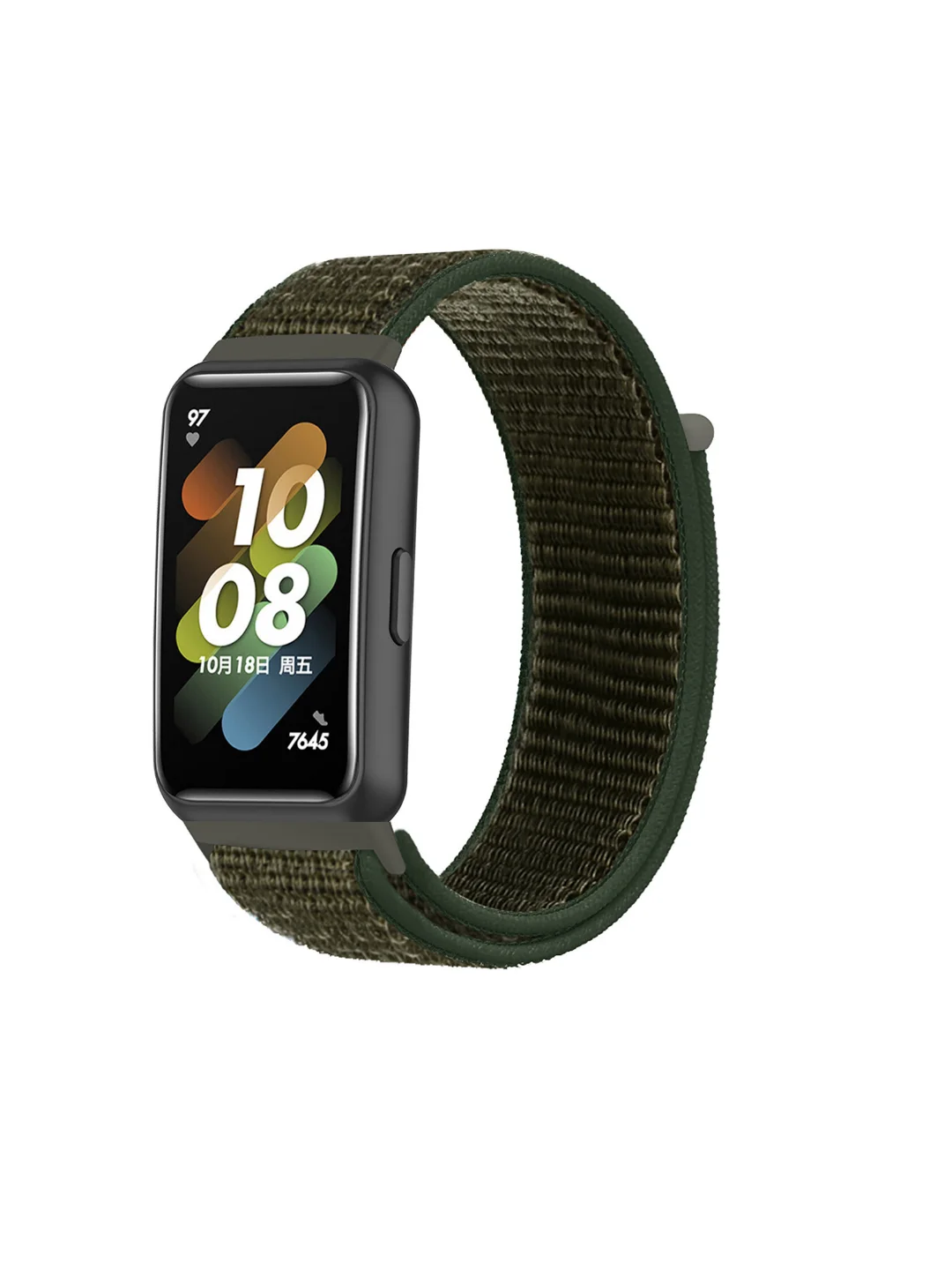 Фуксия нейлоновый ремешок для Huawei Honor Band 7