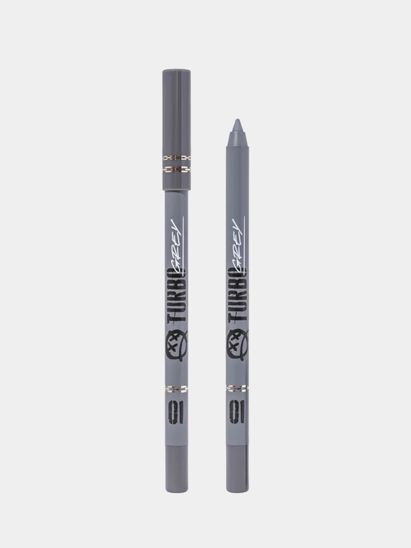 Карандаш для глаз гелевый Beauty Bomb "Turbo", 01 Grey-серый, с матовым финишем, 1.3 Г