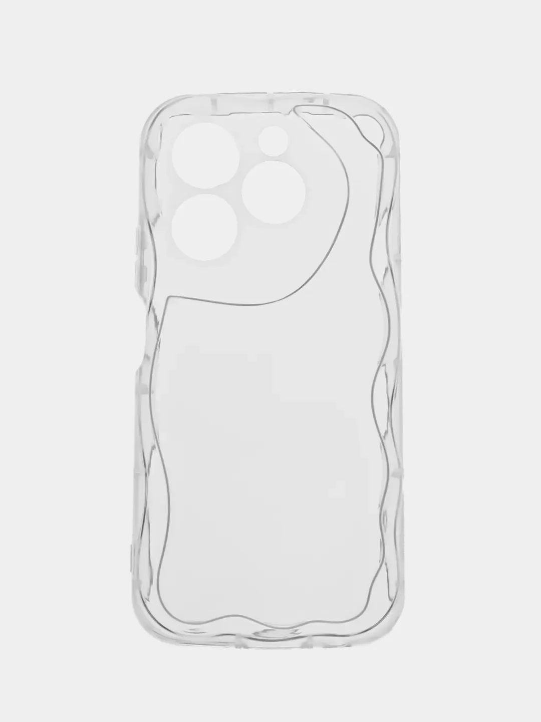 Прозрачный чехол на Tecno Spark 20Pro/20S Pro (Техно Спарк 20 Про/20S Про) прозрачный Противоударный