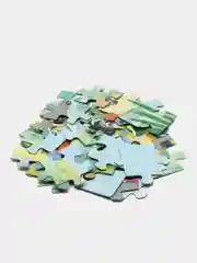 Серый детский макси-пазл, 35 деталей, "Step Puzzle", 330 х 230 мм