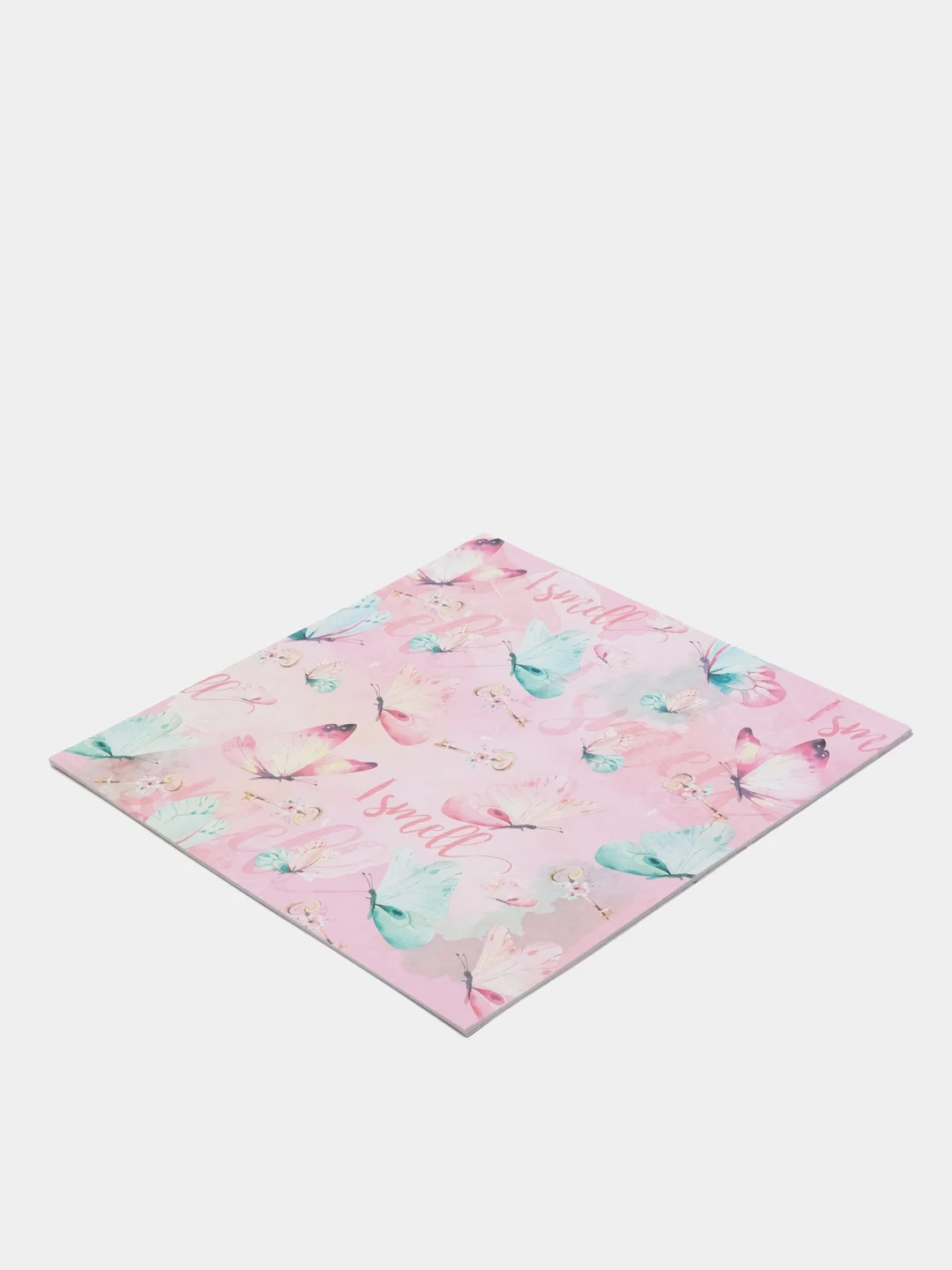 Цветная Washi-бумага 30х30 см Нежность природы, 12 листов, 12 дизайнов, 180 г/м2