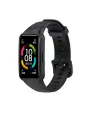 Серый силиконовый ремешок для Honor / Huawei Band 6, камуфляж, с принтом Nike Найк
