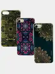Черный чехол с принтом " Starlight" для iPhone 7 / 8