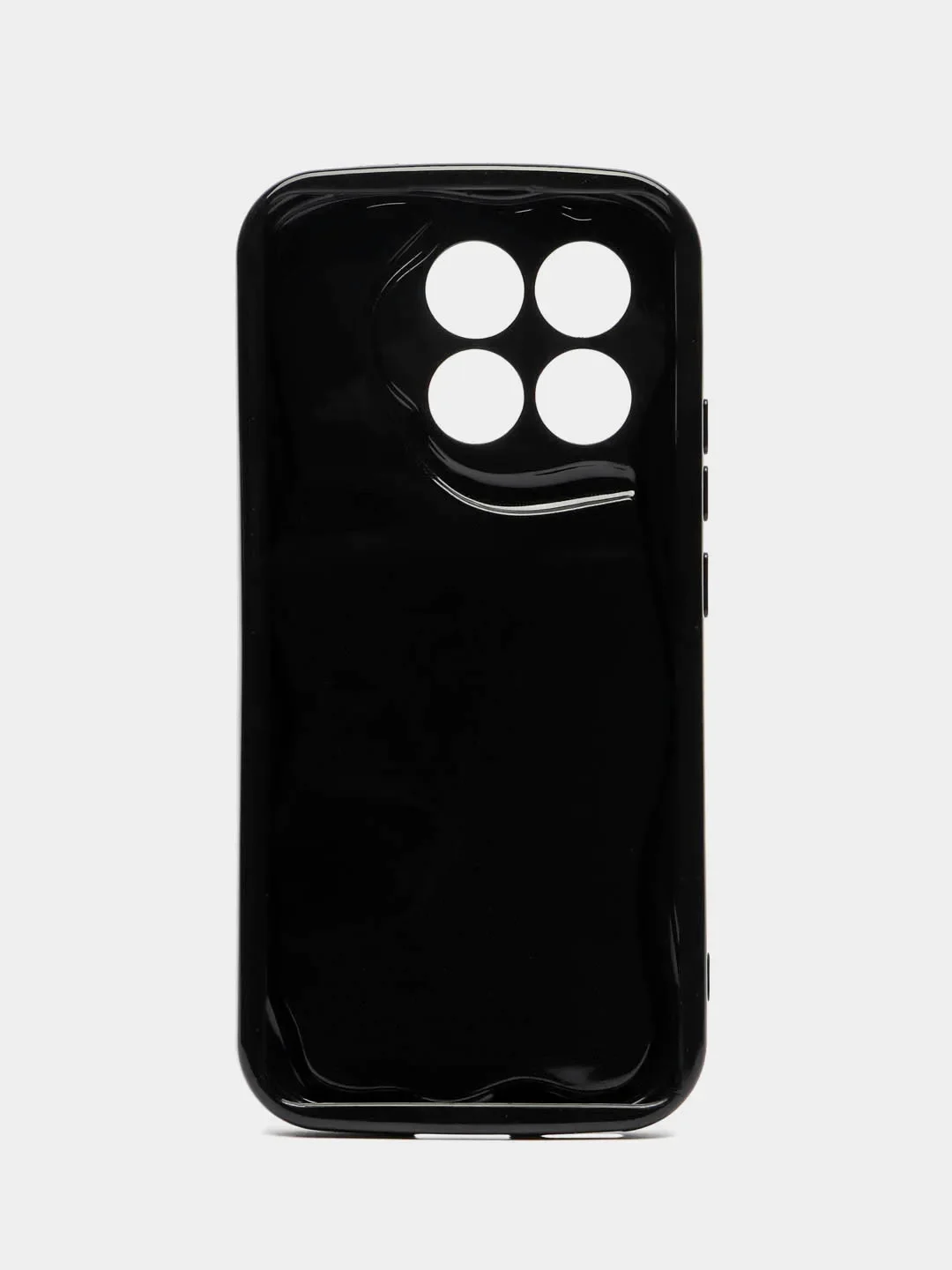 Черный чехол для Xiaomi Redmi Note 13 Pro 5G / Poco X6 прозрачный противоударный