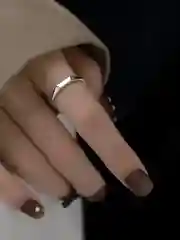 Серебряный кольцо женское посеребренное