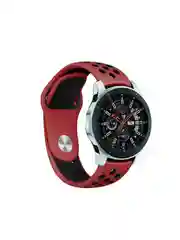 Красный спортивный ремешок для Xiaomi Amazfit Bip / GTR 42 мм / GTS / Samsung Gear S2