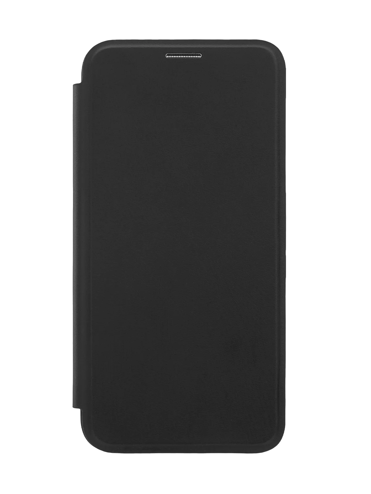 Черный чехол-книжка MagSafe для Samsung Galaxy S24, S24+, S24 Ultra из экокожи BROSCORP с кольцом