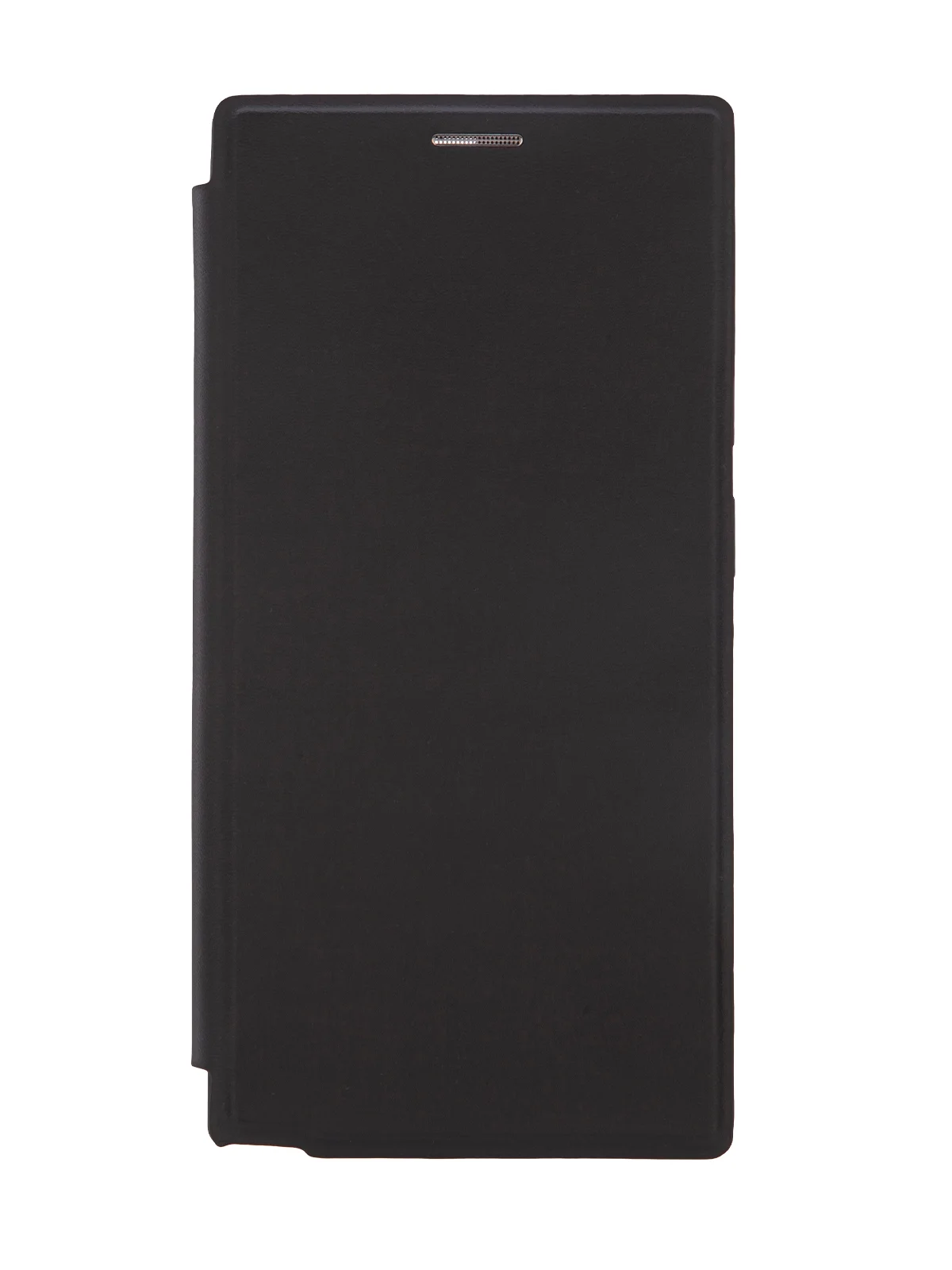 Черный чехол-книжка MagSafe для Samsung Galaxy S24, S24+, S24 Ultra из экокожи BROSCORP с кольцом