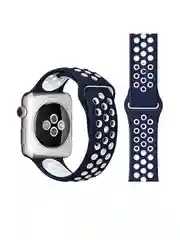 Синий спортивный ремешок для Xiaomi Amazfit Bip / GTR 42 мм / GTS / Samsung Gear S2
