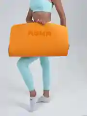 Оранжевый коврик для йоги и фитнеса ASKA, нескользящий TPE