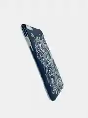 Синий чехол с принтом для iPhone 6 / 6S