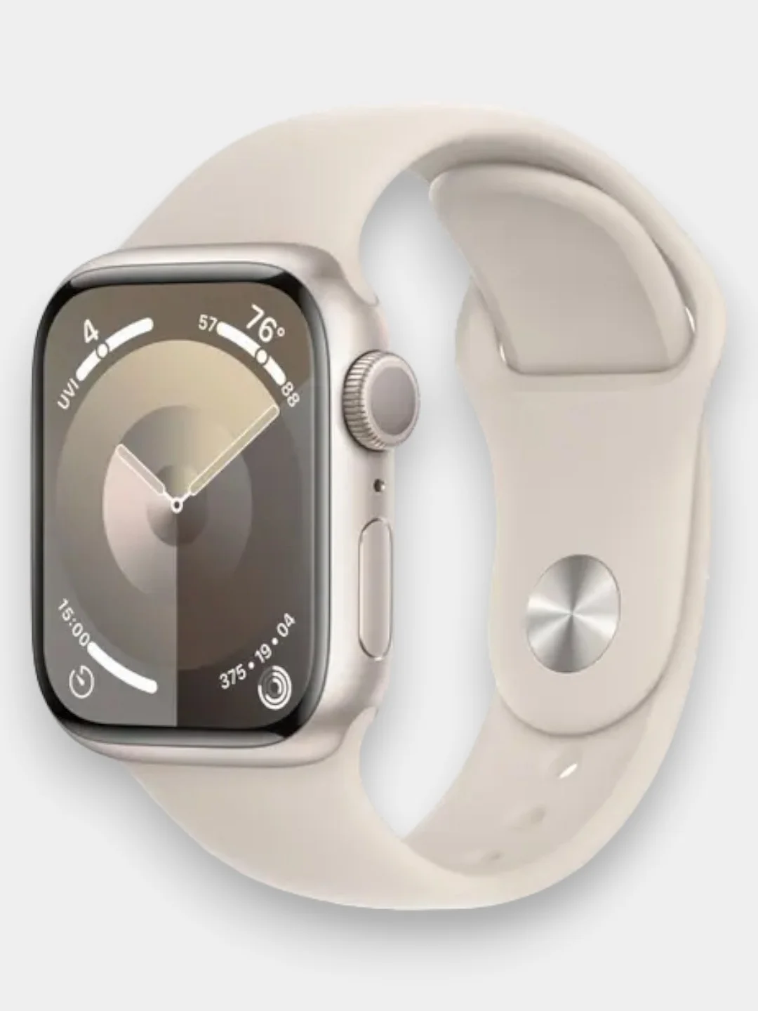 Бежевый смарт часы Apple watch S9 45mm
