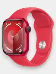 Красный смарт часы Apple watch S9 45mm