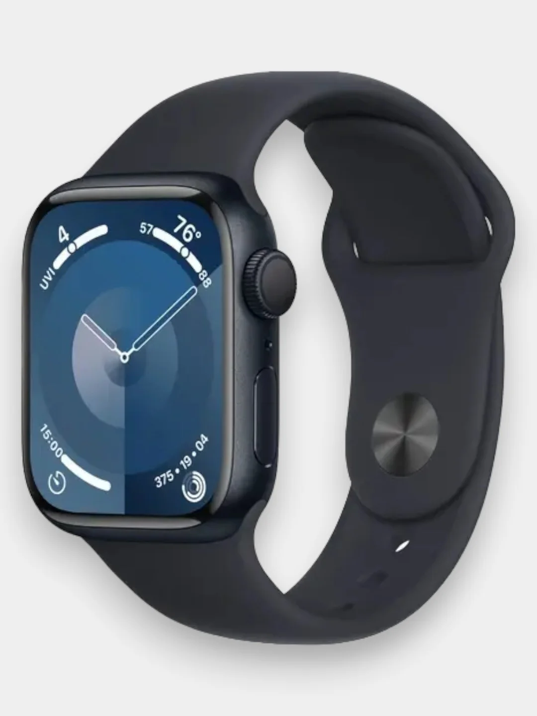 Черный смарт часы Apple watch S9 45mm