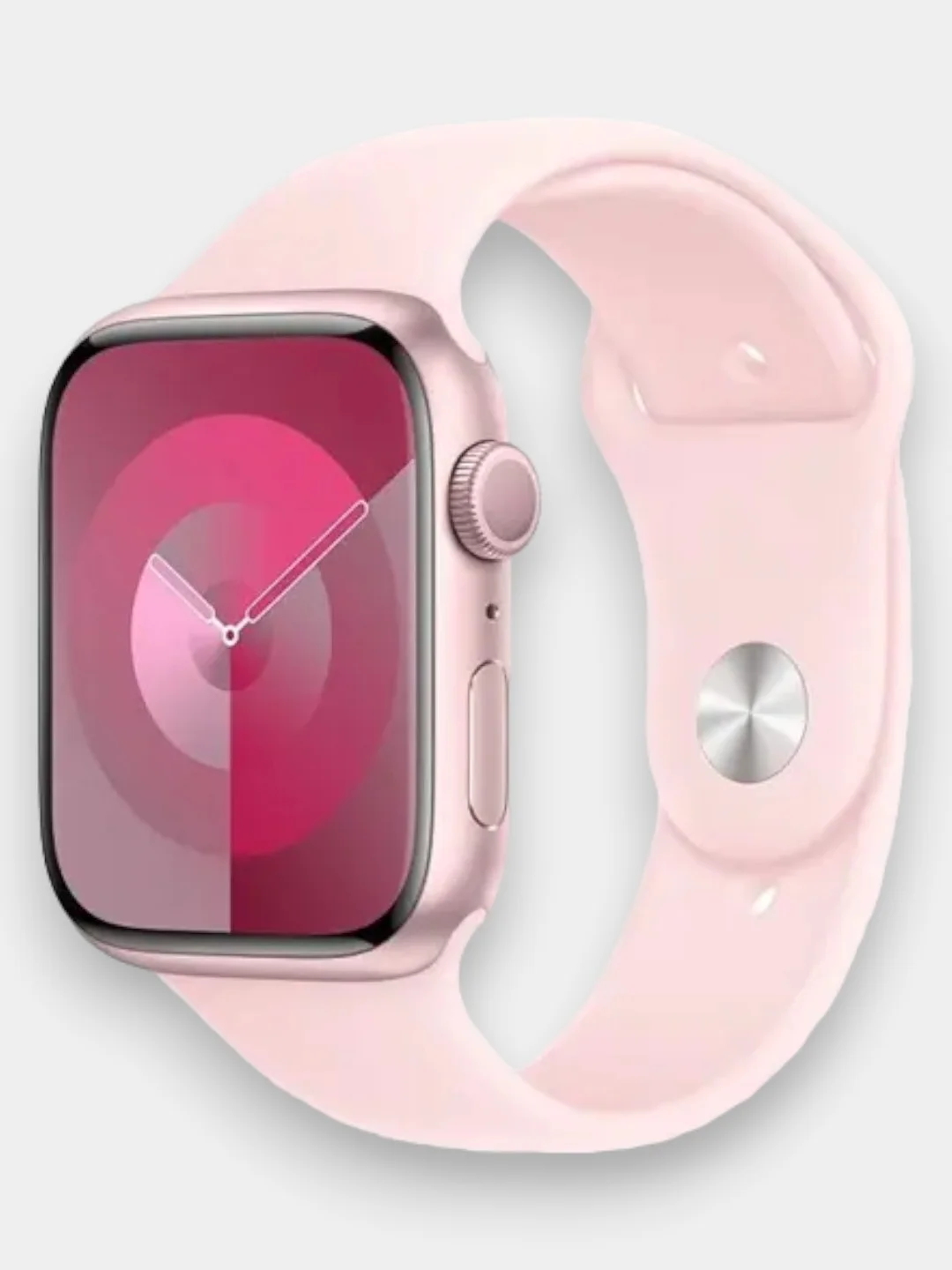 Розовый смарт часы Apple watch S9 45mm
