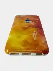 Оранжевый чехол с принтом для iPhone 6 / 6S