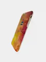 Оранжевый чехол с принтом для iPhone 6 / 6S