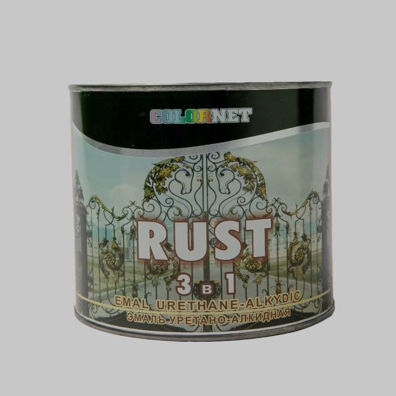 Эмаль по ржавчине 3 в 1 RUST 2.5 кг