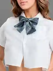 Красный эротический костюм школьницы