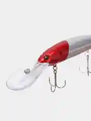 Белый воблер заглубление 9 м, для троллинга Bandit Walleye Deep, 16 см, рыболовная приманка