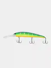 Золотистый хаки воблер заглубление 9 м, для троллинга Bandit Walleye Deep, 16 см, рыболовная приманка