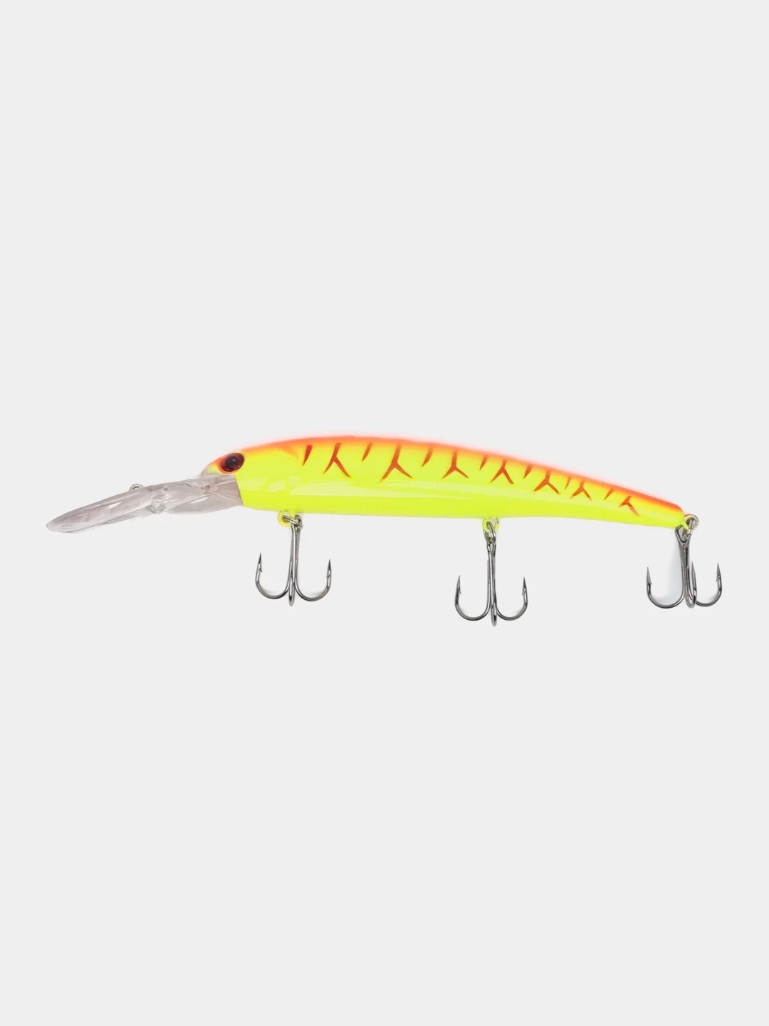 Лимонный воблер заглубление 9 м, для троллинга Bandit Walleye Deep, 16 см, рыболовная приманка