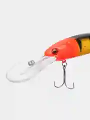 Оливковый воблер заглубление 9 м, для троллинга Bandit Walleye Deep, 16 см, рыболовная приманка