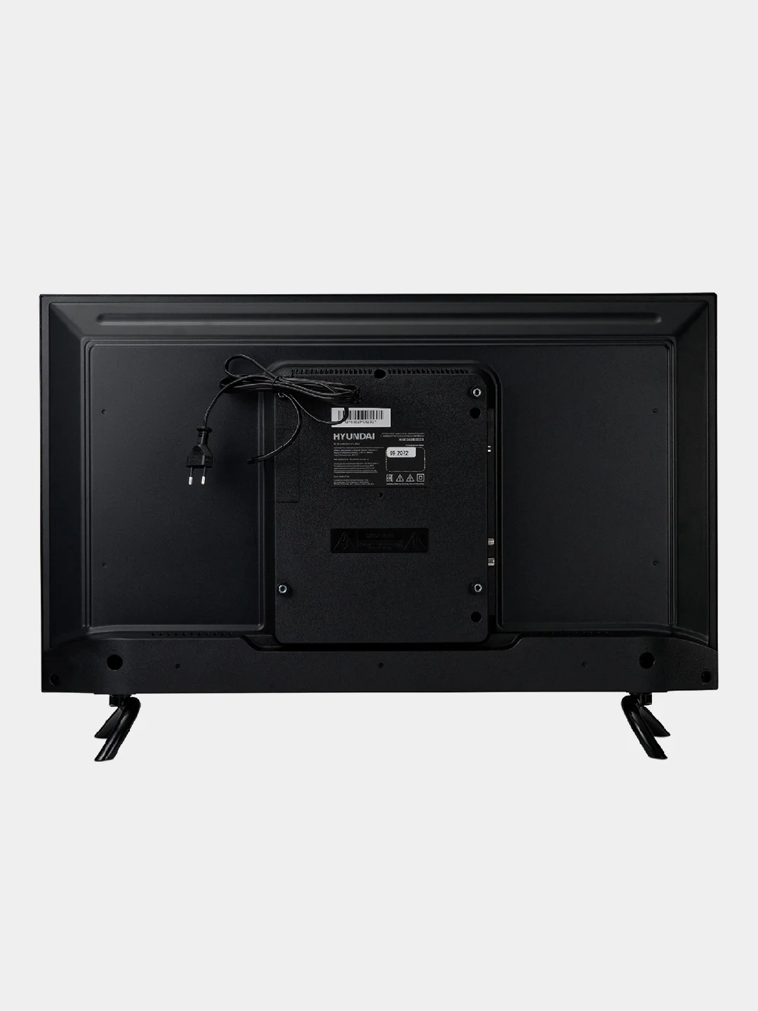 Черный телевизор Hyundai 32" H-LED32BS5003 БЕЗРАМОЧНЫЙ HD Ready Smart TV Wi-Fi Bluetooth 60 Гц