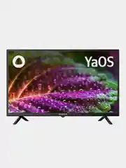 Черный телевизор Hyundai 32" H-LED32BS5003 БЕЗРАМОЧНЫЙ HD Ready Smart TV Wi-Fi Bluetooth 60 Гц