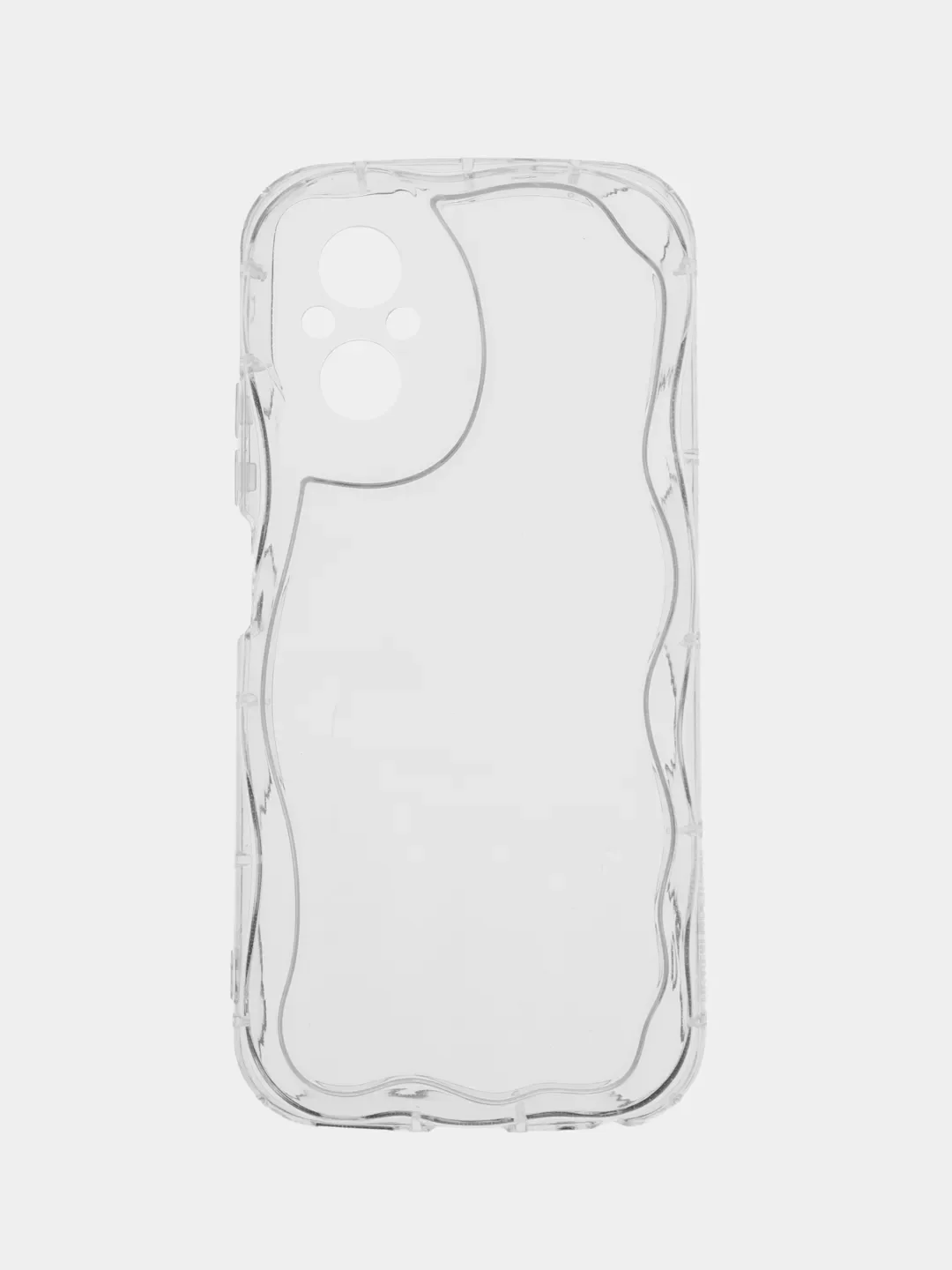 Прозрачный чехол для Realme C67 4G (Реалми С67 4Джи) прозрачный противоударный