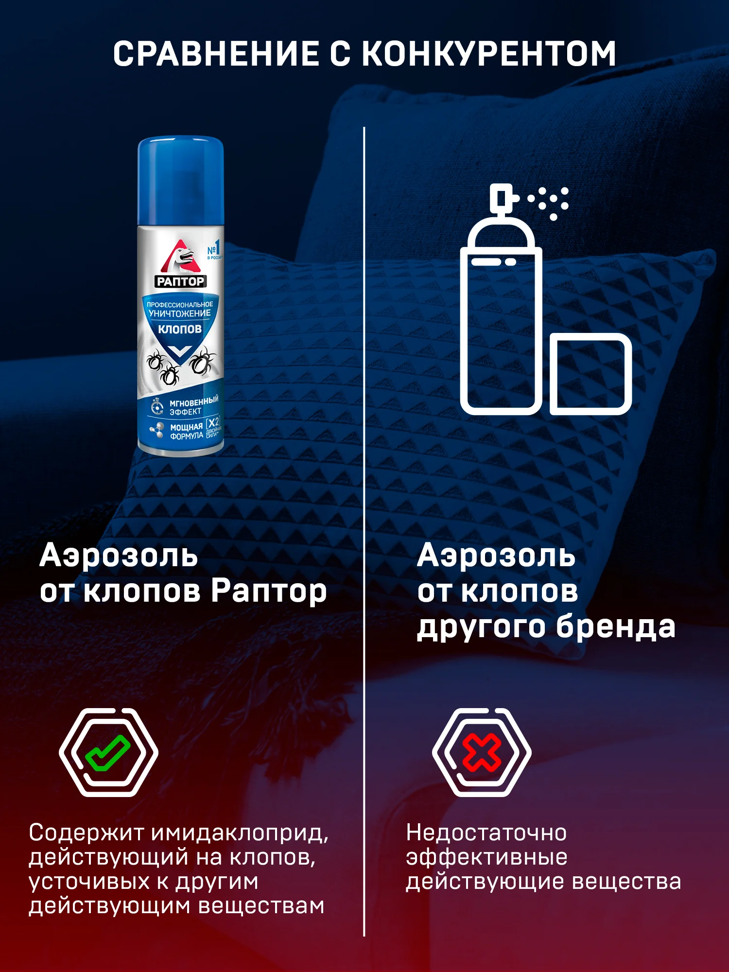 Средство от постельных клопов и их личинок