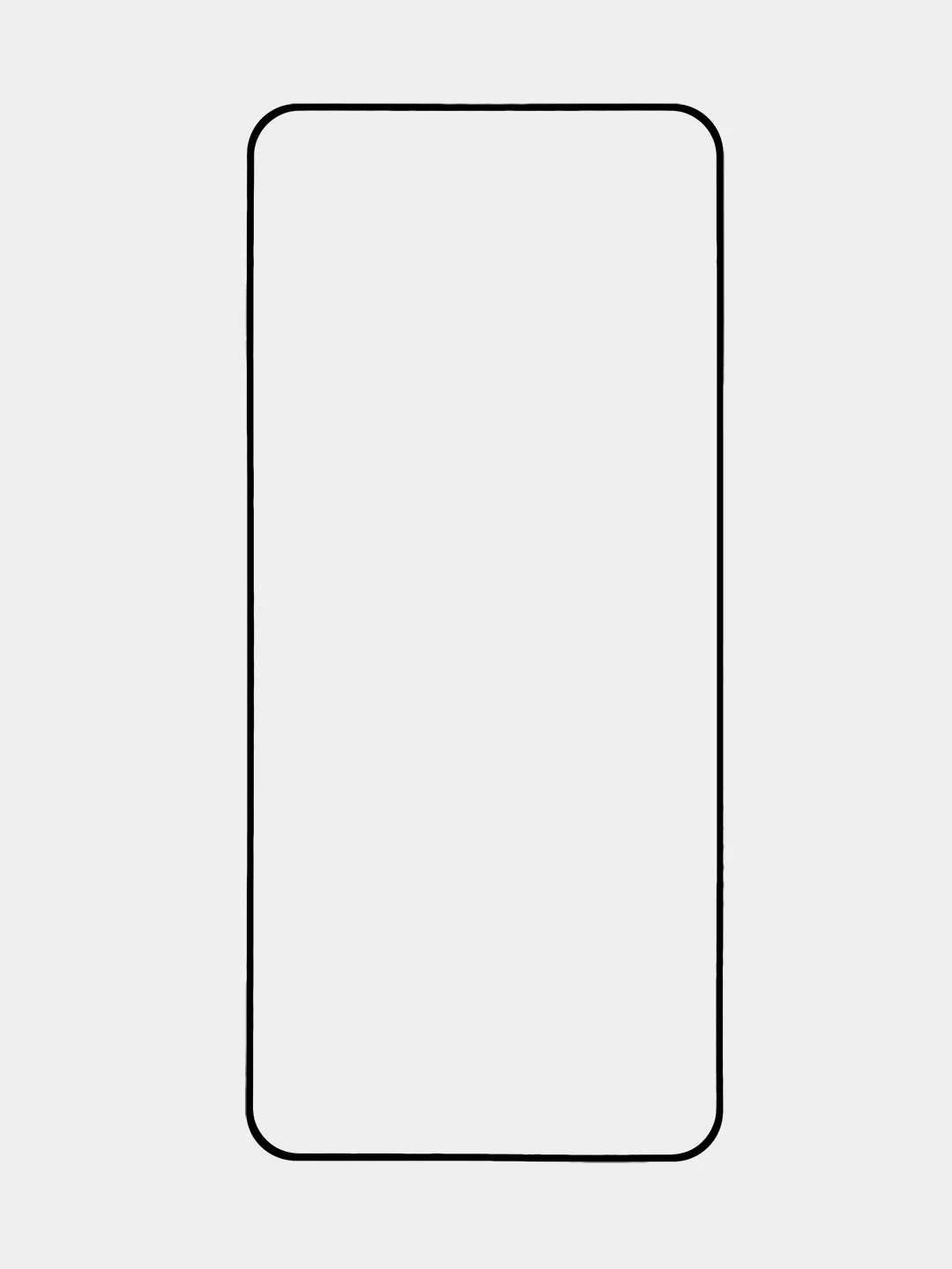 Прозрачный стекло для OnePlus Nord 3 защитное BROSCORP прозрачное олеофобное покрытие, черная рамка
